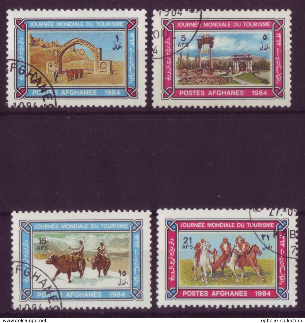 Asie - Afghanistan - Journée Mondiale Du Tourisme - 4 Timbres Différents - 6666 - Afghanistan