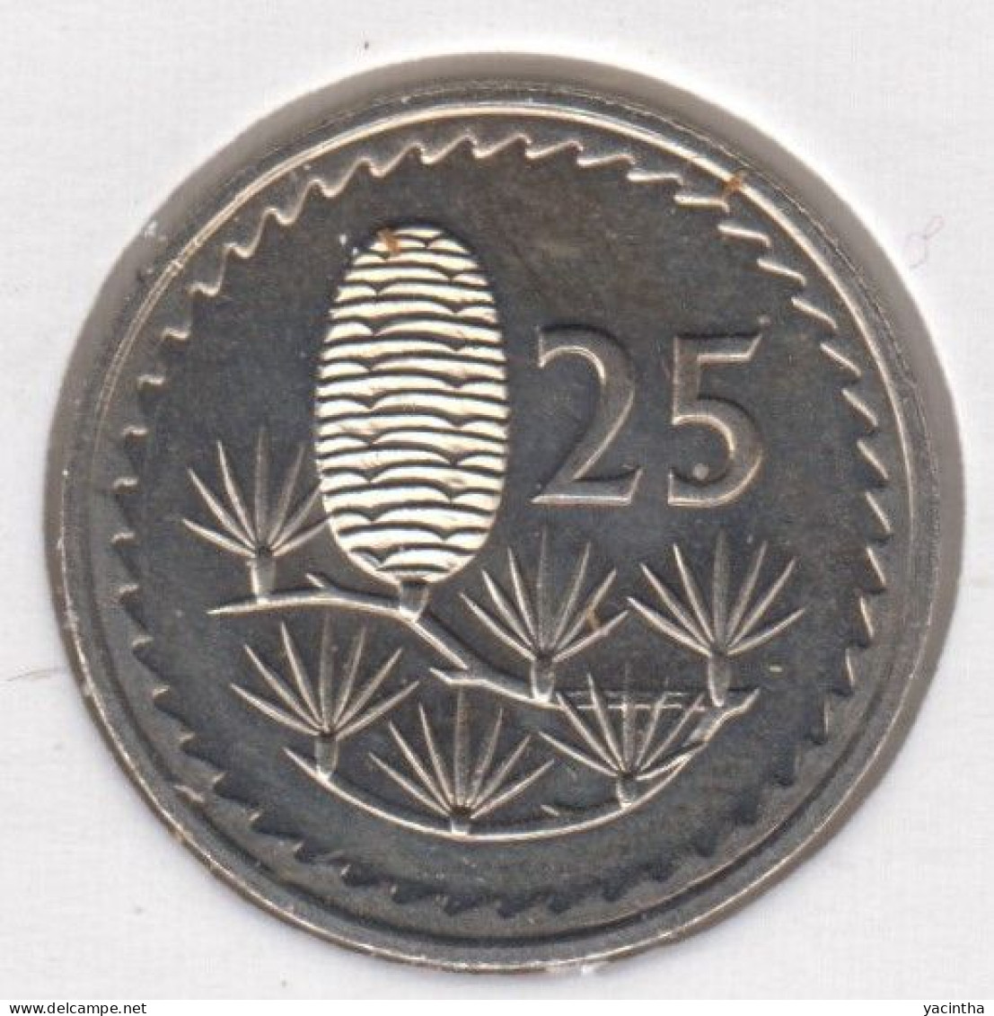 @Y@    Cyprus   25  Mils  1982  Proof   (3889) - Chypre