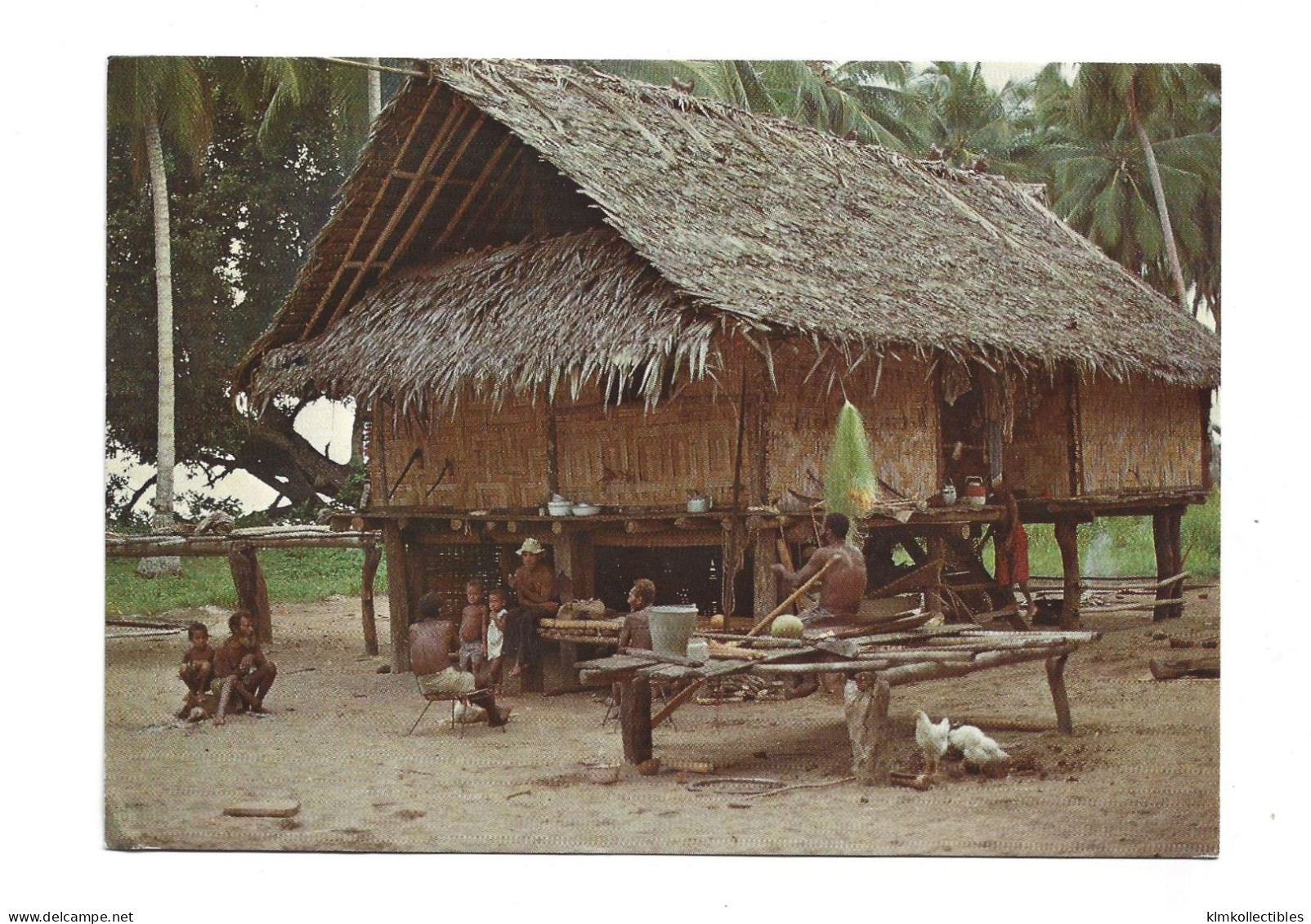 PAPUA NEW GUINEA - TYPES ET SCENES ETHNIC ETHNIQUE COSTUMES NATIONALES - Papoea-Nieuw-Guinea