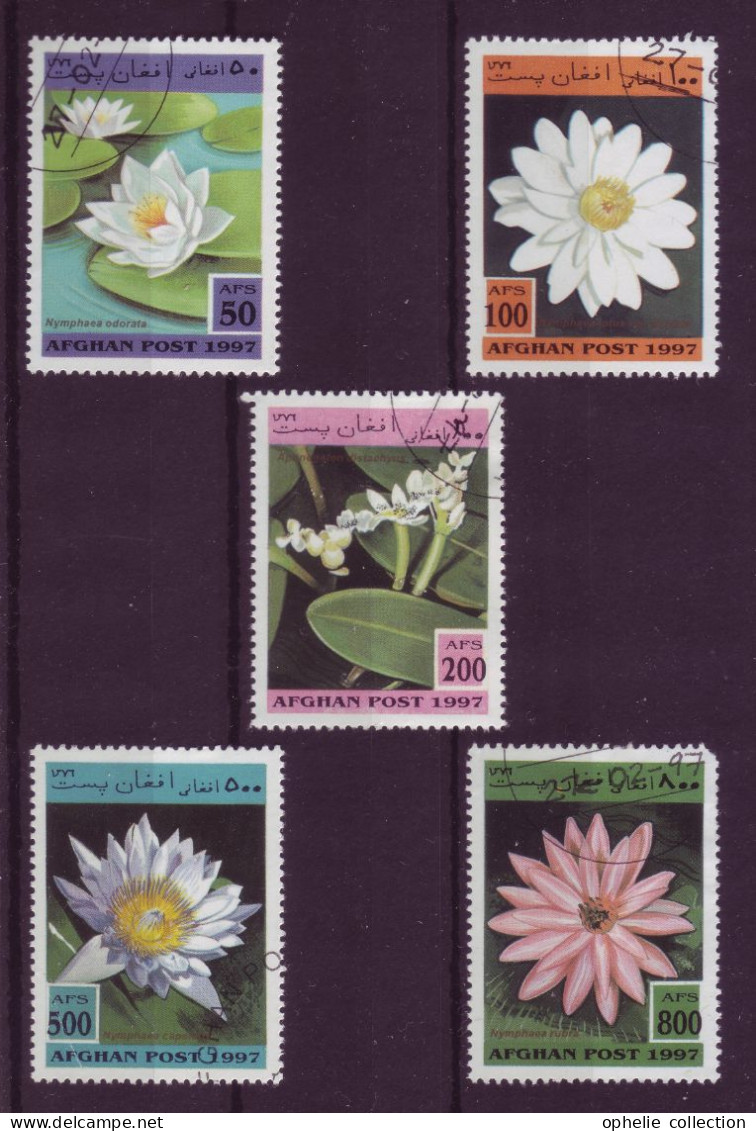 Asie - Afghanistan - 1997 - Flore - 5 Timbres Différents - 6673 - Afghanistan