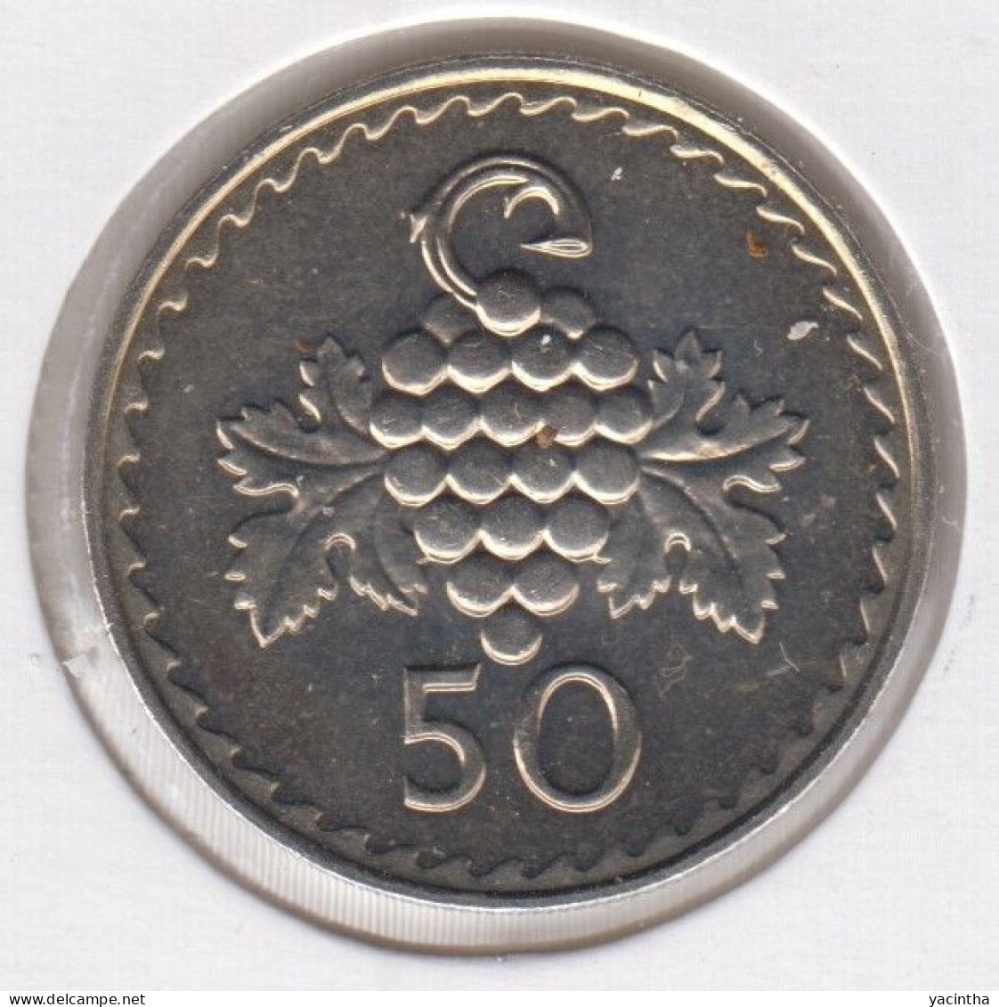 @Y@    Cyprus   50  Mils  1982  Proof   (3890) - Chipre