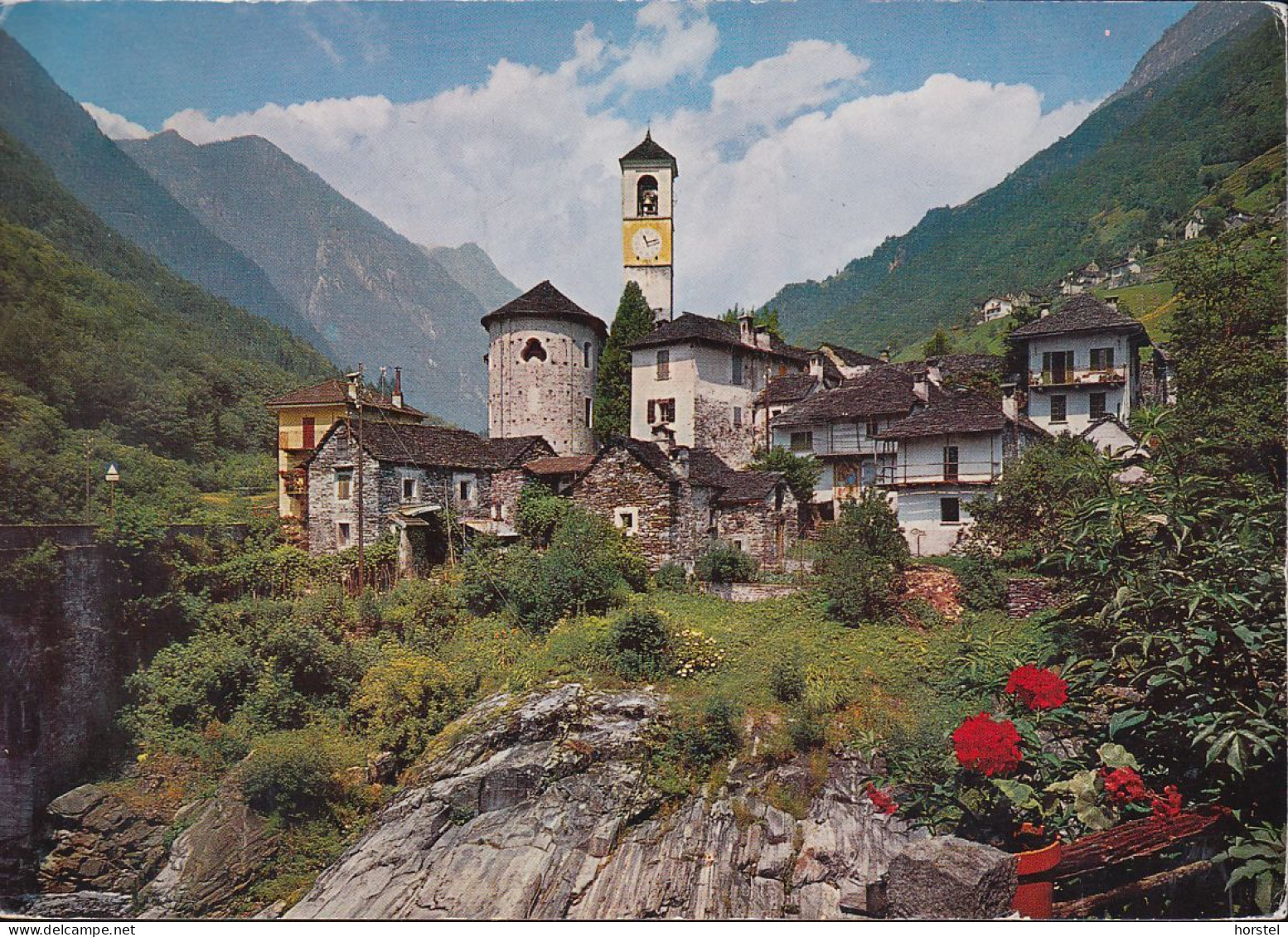 Schweiz - 6595 Lavertezzo - II Ticino Pittoresco - Church - Bergkirche - Nice Stamp - Lavertezzo 