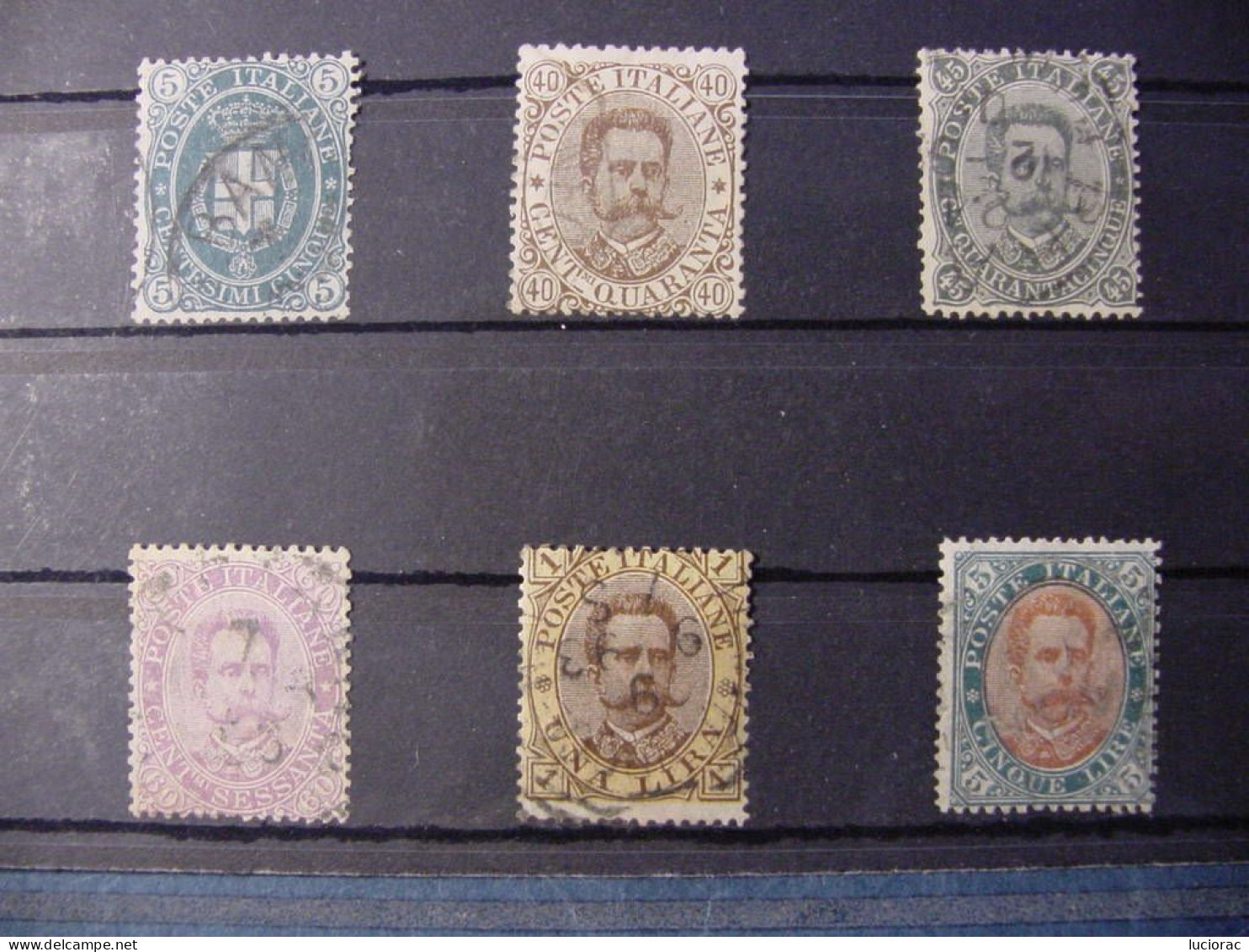 REGNO D'ITALIA 1889 UMBERTO I° - Used