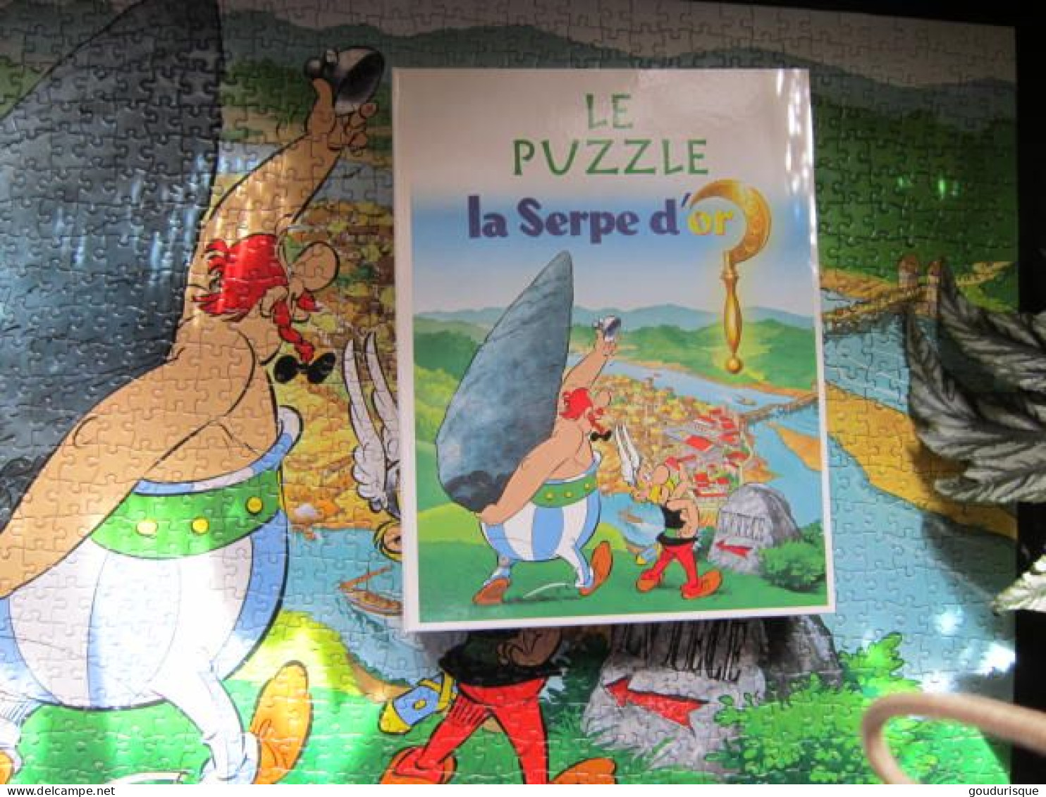 ASTERIX BOITE  DE JEU LE PUZZLE - Asterix