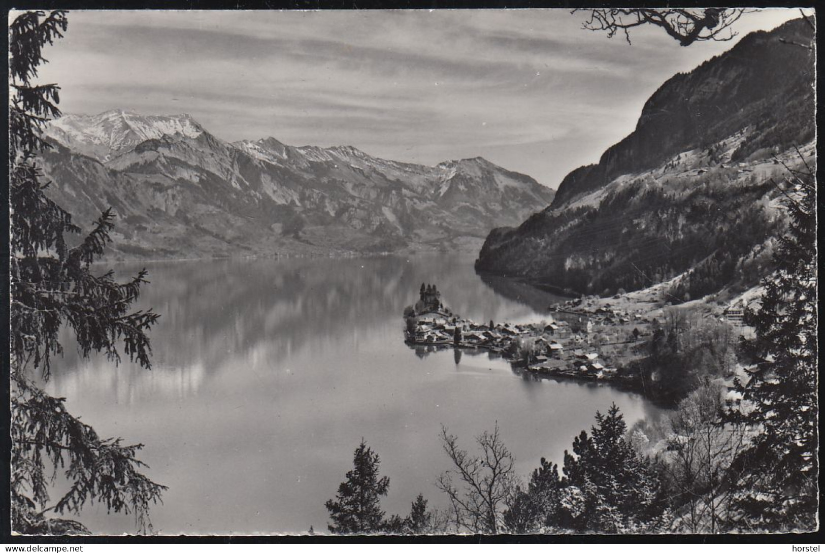 Schweiz - 3807 Iseltwald - Am Brienzersee - Alte Ortsansicht - Nice Stamp 1961 - Brienz