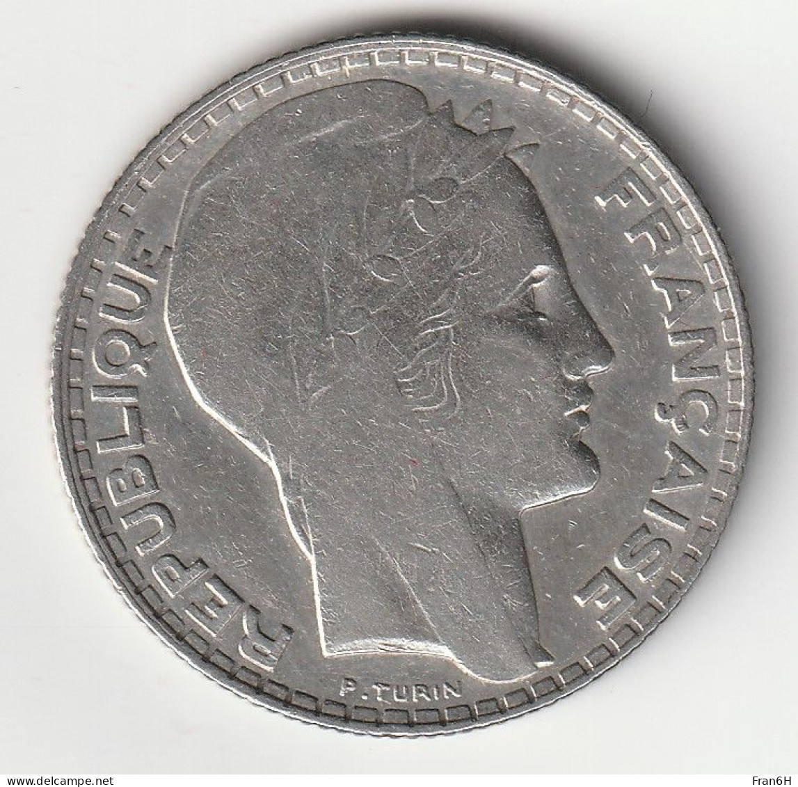 10 Francs Turin Argent 1930 - Silver - - 10 Francs