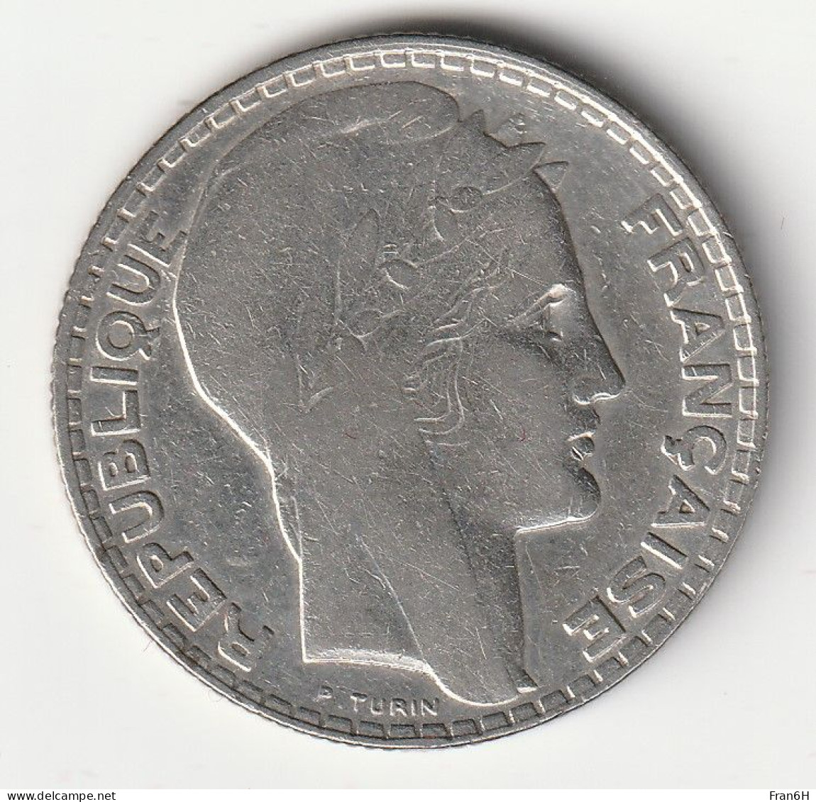 10 Francs Turin Argent 1930 - Silver - - 10 Francs