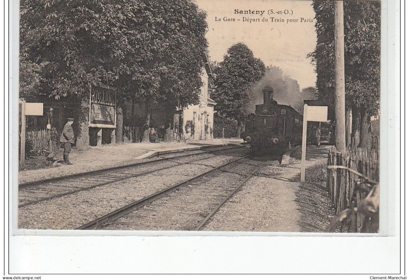 SANTENY : La Gare - Très Bon état - Santeny