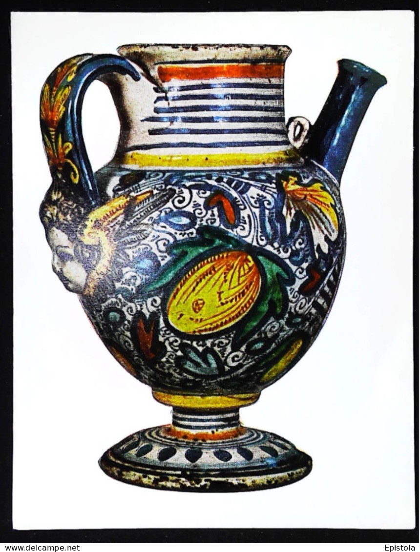 ► VASE Chevrette De Montpellier XVII - Atelier Ollivier - Carte Double - Kunstvoorwerpen