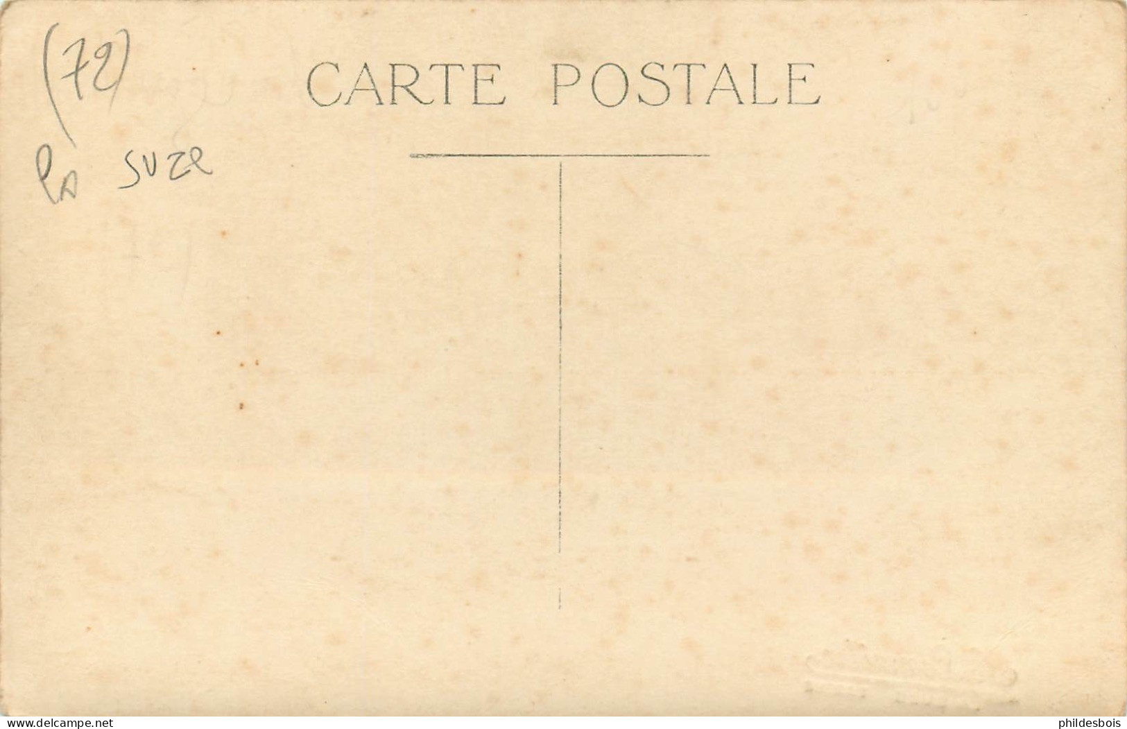 SARTHE  LA SUZE   (carte Photo)  1927 - La Suze Sur Sarthe