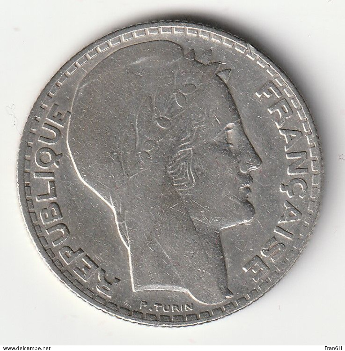 10 Francs Turin Argent 1931 - Silver - - 10 Francs