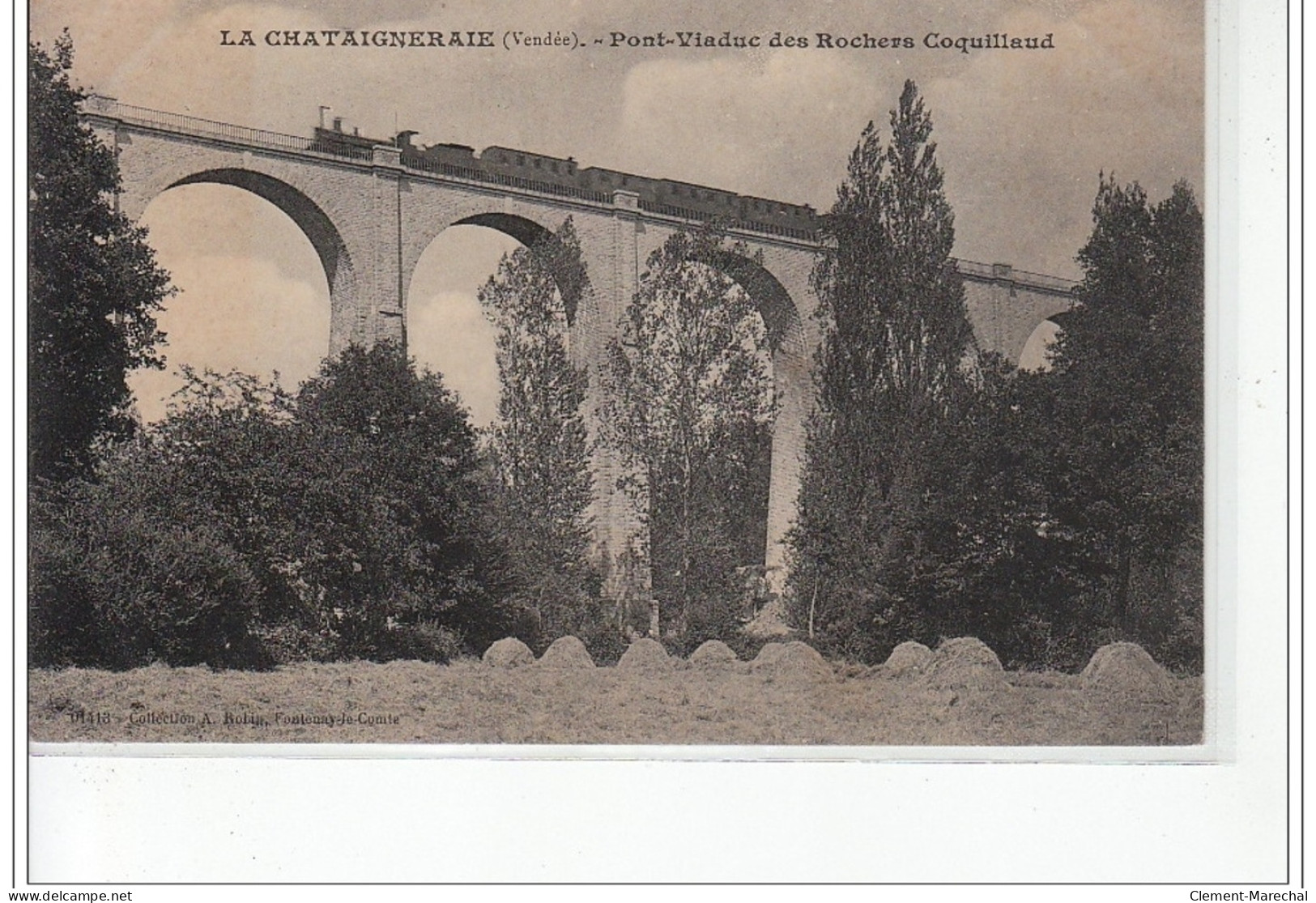 LA CHATAIGNERAIE - Pont-viaduc Des Roches Coquillaud - Très Bon état - La Chataigneraie