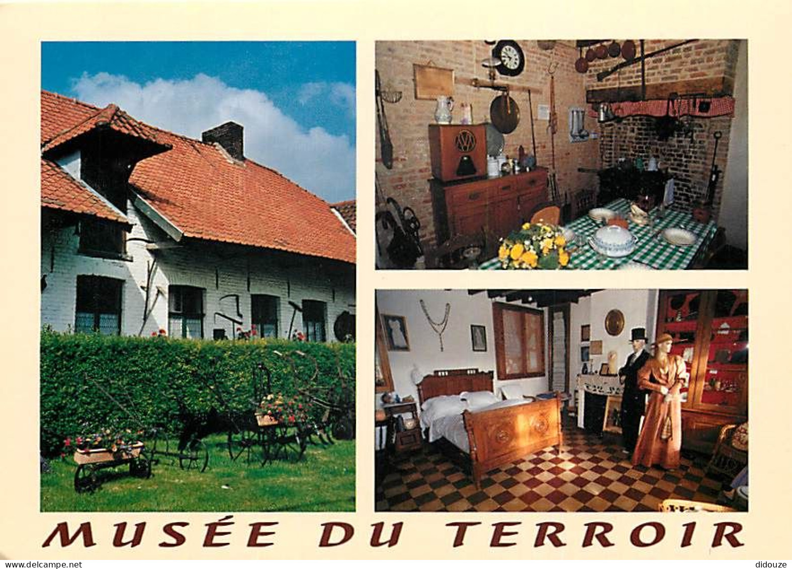 59 - Villeneuve D'Ascq - Le Musée Du Terroir - Multivues - Costumes De La Belle époque - Carte Neuve - CPM - Voir Scans  - Villeneuve D'Ascq