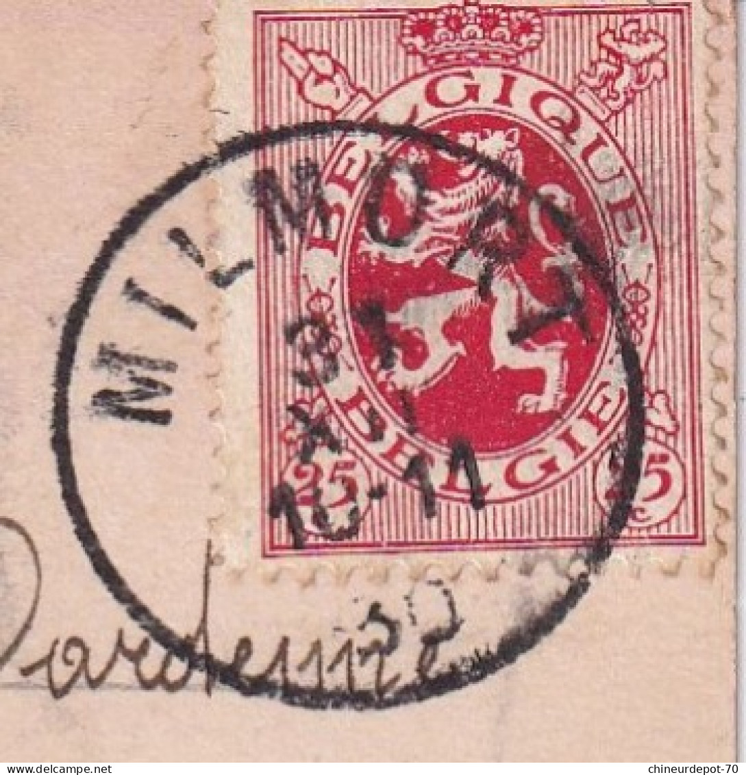 Lion Héraldique MILMORT 1930 BEBE ELA 3734 - 1929-1937 Heraldieke Leeuw