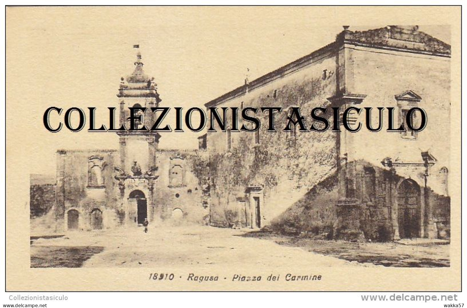 AA210- Ragusa - Piazza Del Carmine - F.p. Non Viaggiata - Edizione Diena - Ragusa