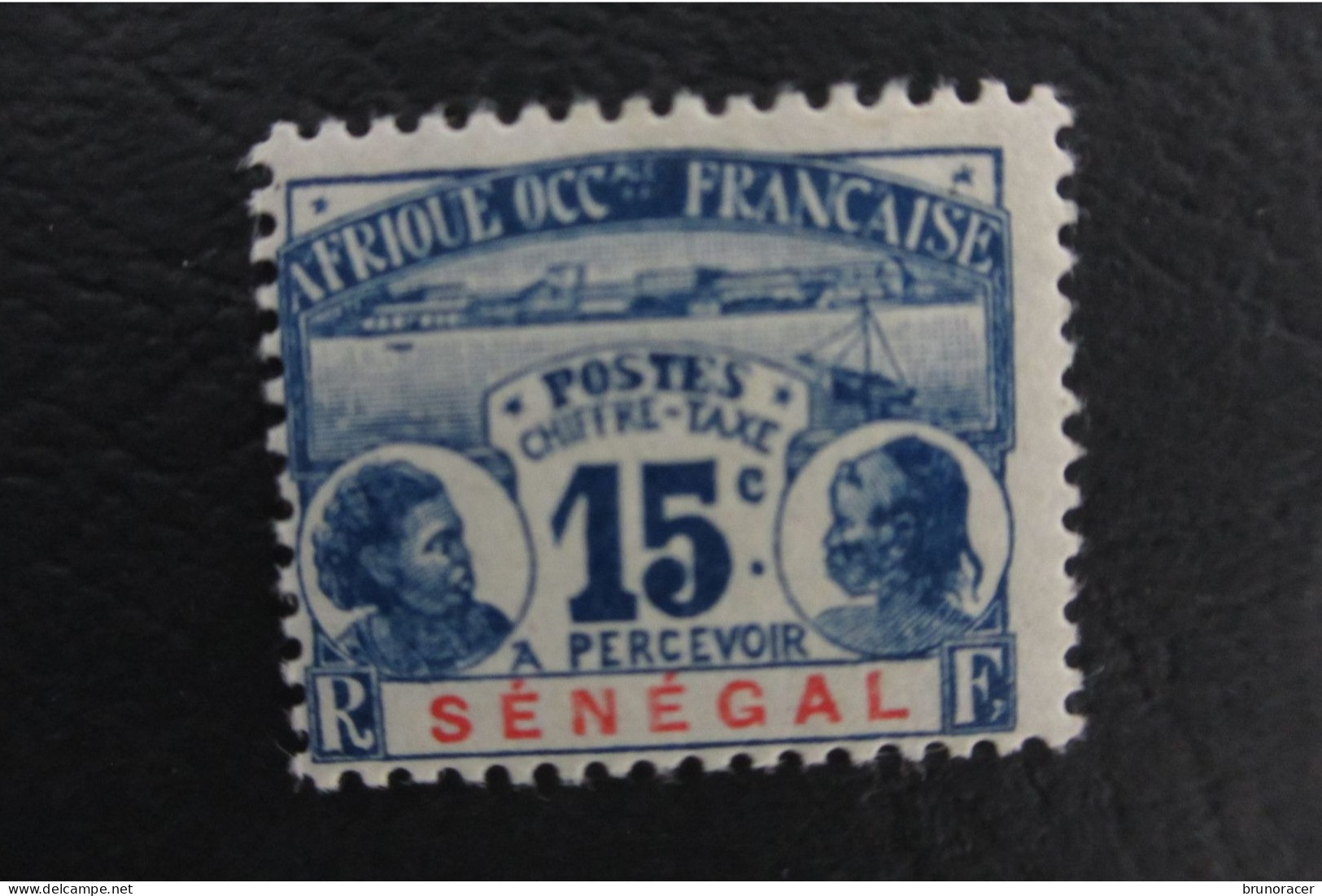 COLONIES SENEGAL TAXES N°6 NEUF* TB COTE 10 EUROS VOIR SCANS - Timbres-taxe