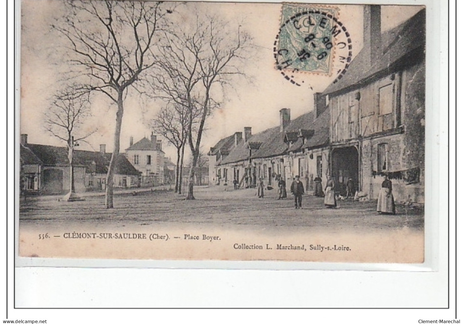 CLEMONT SUR SAULDRE - Place Boyer - Très Bon état - Clémont