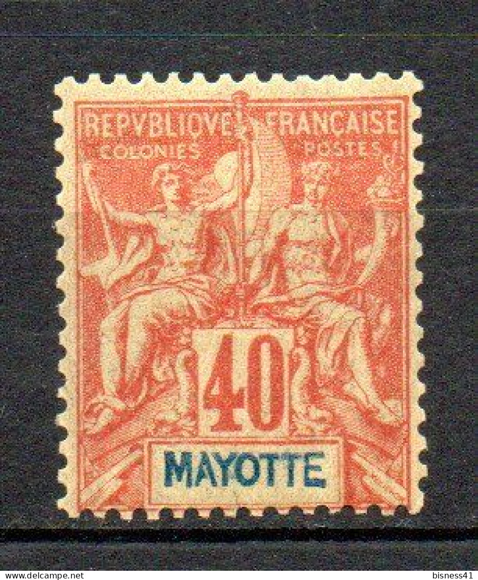 Col40 Colonie Mayotte 1892  N° 10 Neuf X MH Cote 30,00€ - Unused Stamps