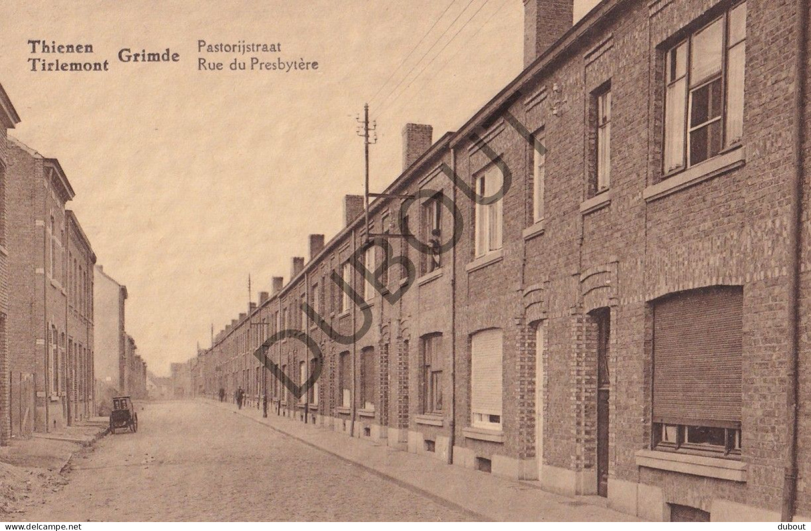 Postkaart - Carte Postale - Tienen/Grimde - Pastorijstraat (C5797) - Tienen