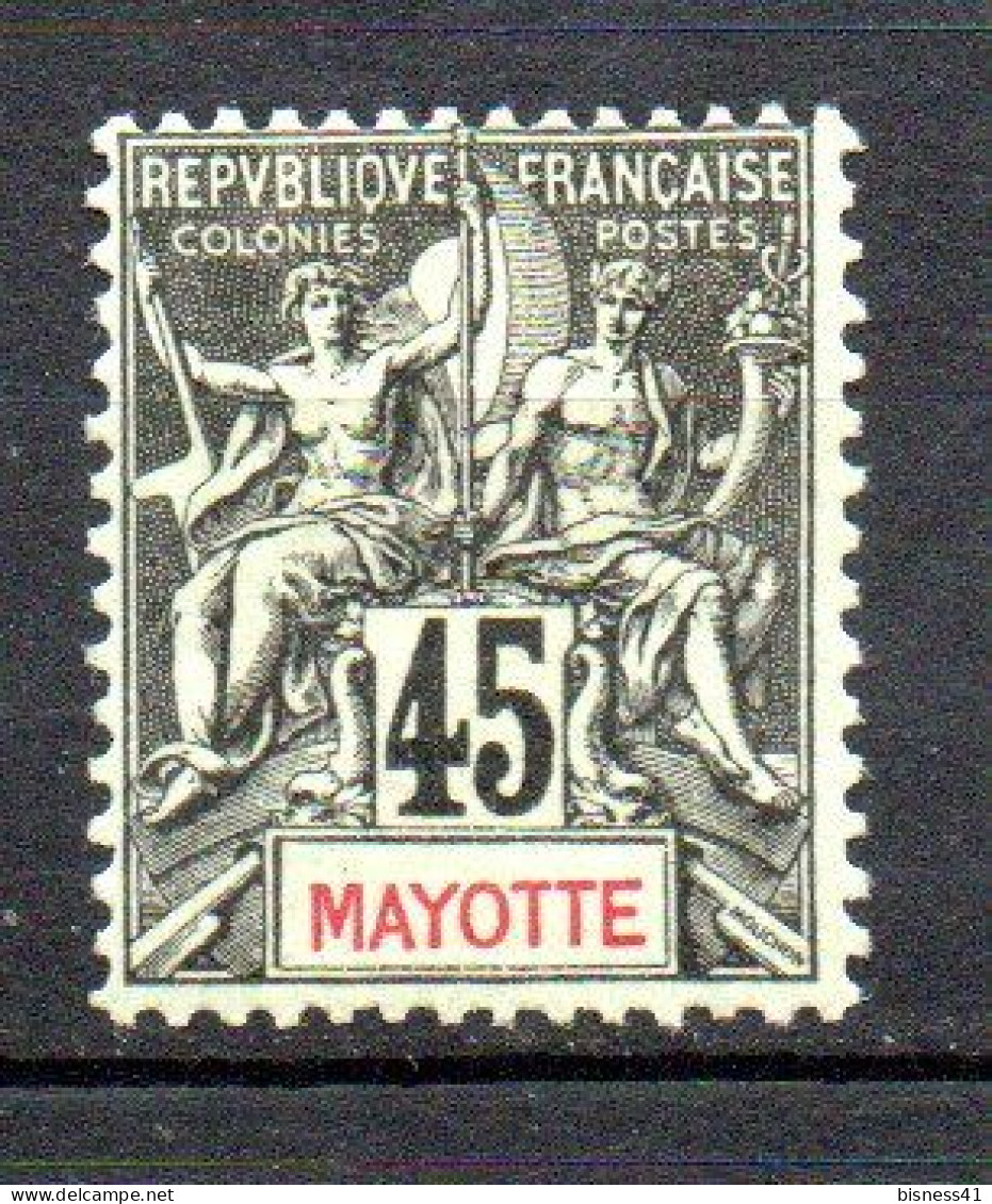 Col40 Colonie Mayotte 1900  N° 19 Neuf X MH Cote 32,00€ - Neufs