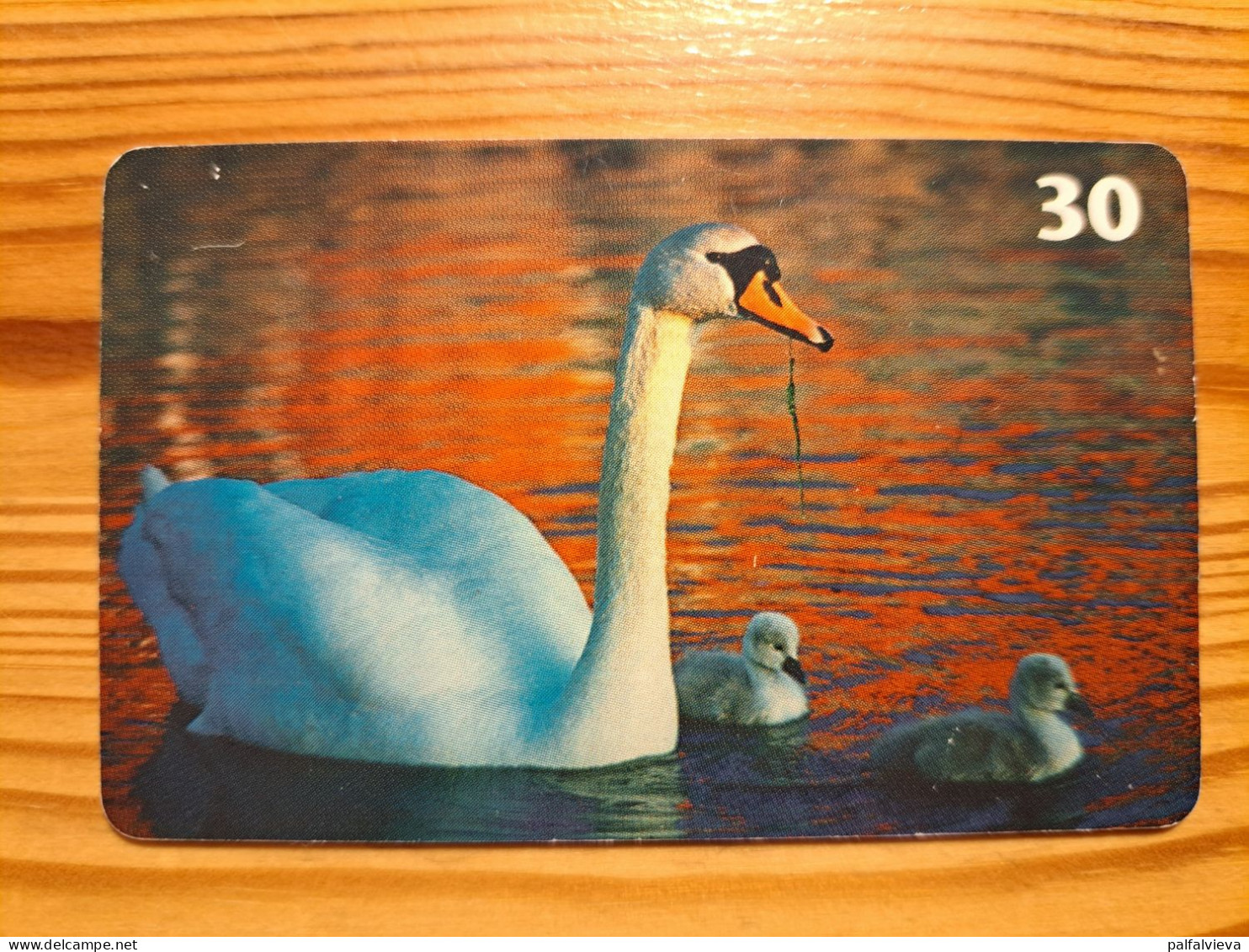 Phonecard Denmark - Bird, Swan - Dänemark