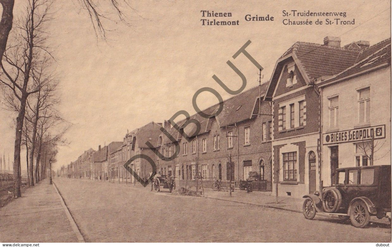 Postkaart - Carte Postale - Tienen/Grimde - St-Truidensteenweg (C5804) - Tienen