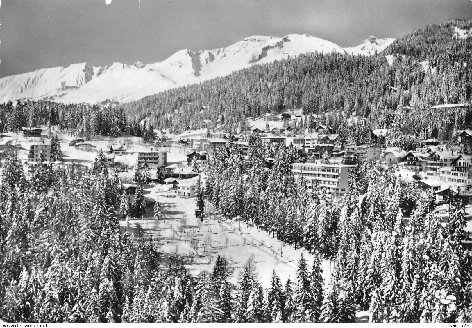 MONTANA CRANS SOUS LA NEIGE 1965 - Sierre