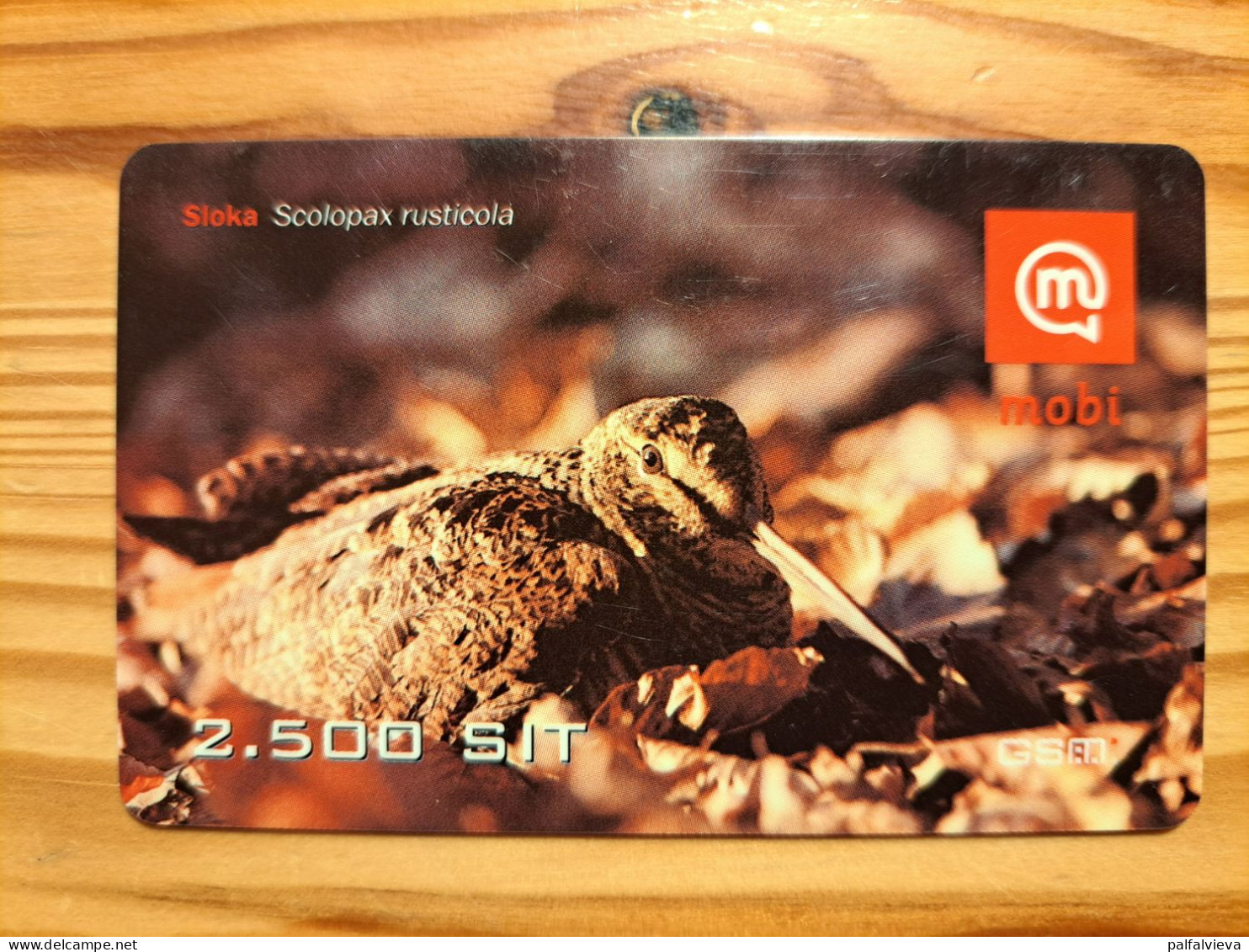 Prepaid Phonecard Slovenia, Mobi - Bird - Slovenië