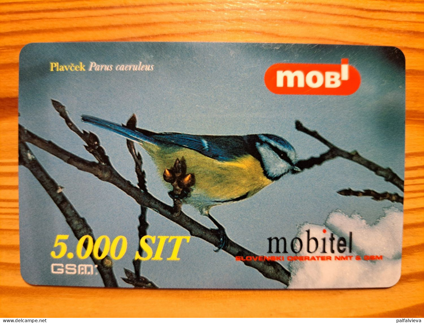 Prepaid Phonecard Slovenia, Mobi - Bird - Slovenië