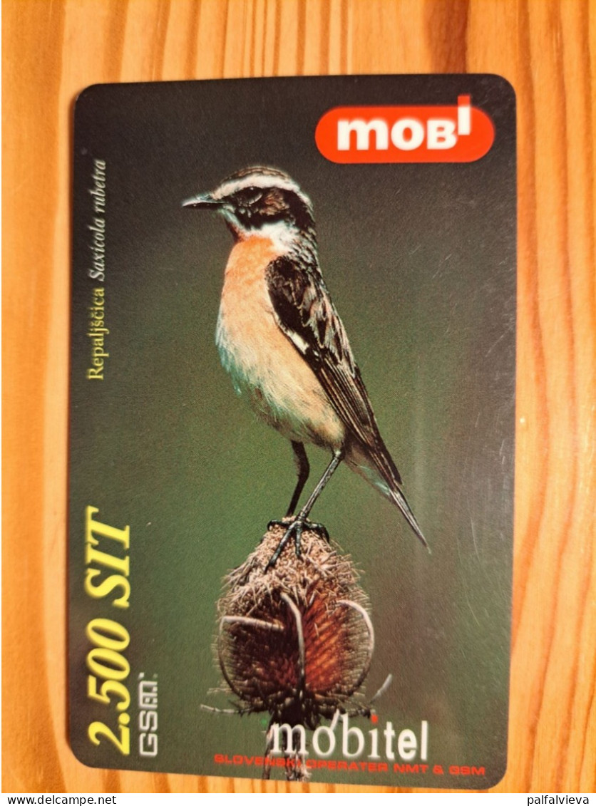 Prepaid Phonecard Slovenia, Mobi - Bird - Eslovenia