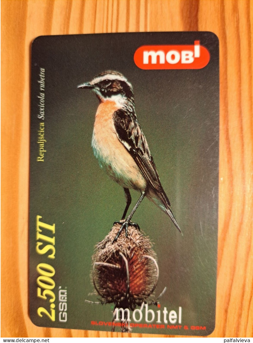 Prepaid Phonecard Slovenia, Mobi - Bird - Slowenien