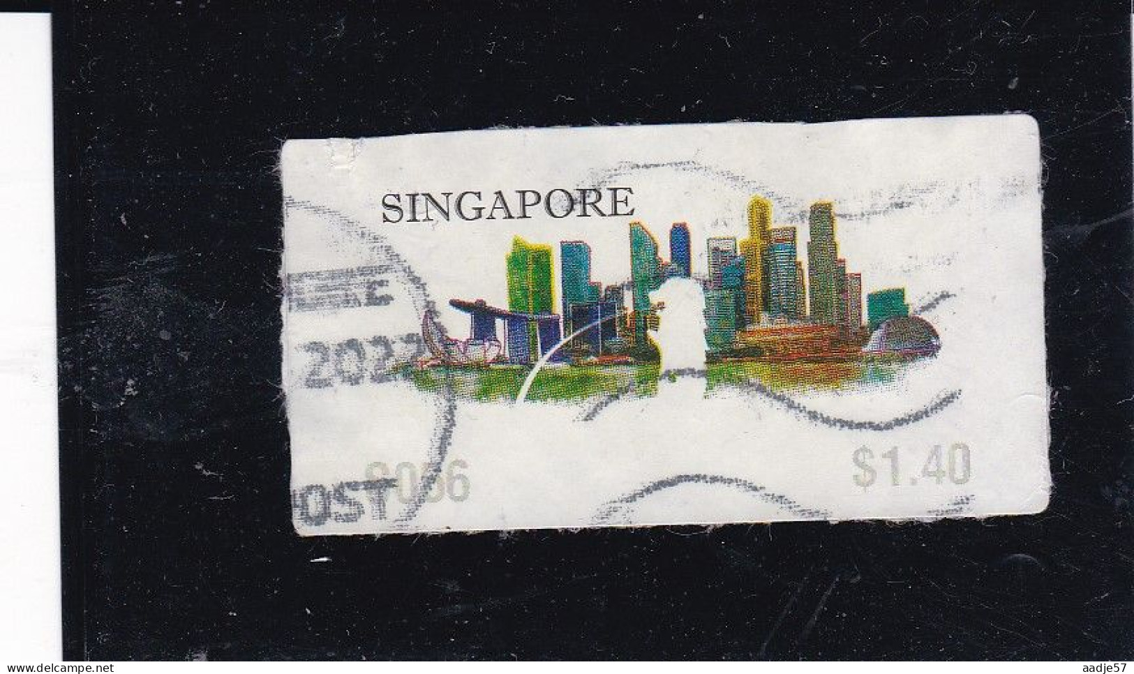 Singapore 2017 SKYLINE Design Used - Singapore (1959-...)