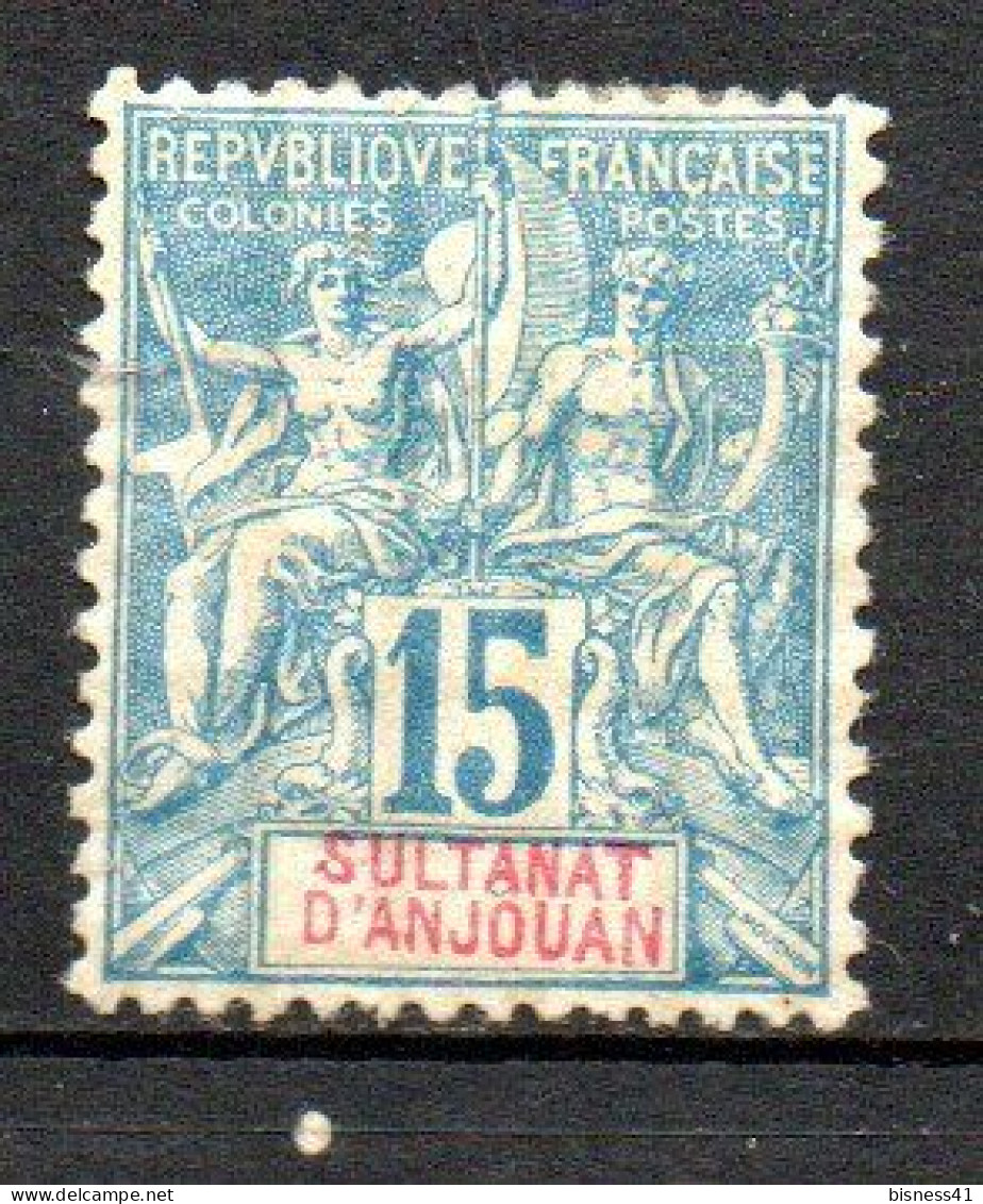 Col40 Colonie Anjouan 1892  N° 6 Neuf X MH Cote 18,00€ - Neufs