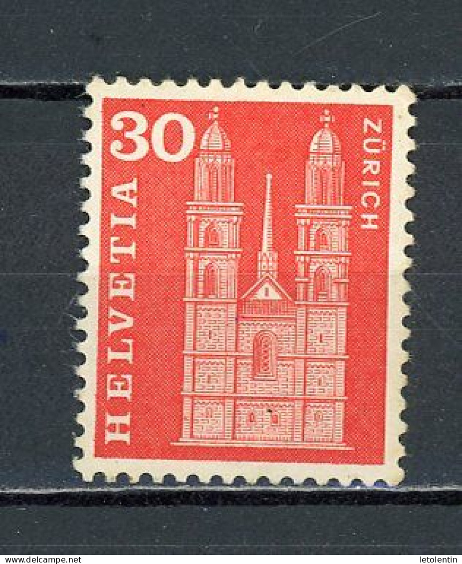 SUISSE - MONUMENT - N° Yt 648* - Unused Stamps