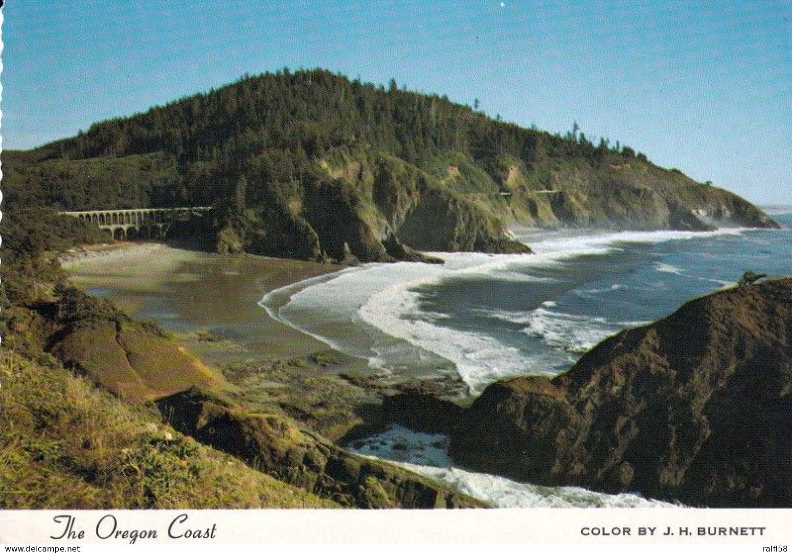 1 AK USA / Oregon * Oregon Coast At Devils Elbow State Park, Showing Cape Creek Bridge * - Otros & Sin Clasificación