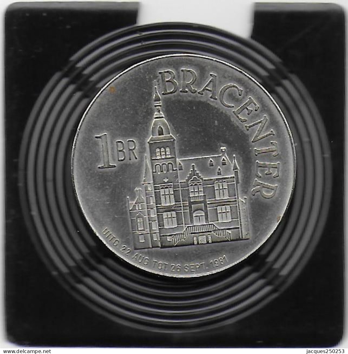 1 BR - BRACENTER 1981 BRASSCHAT - Gemeentepenningen