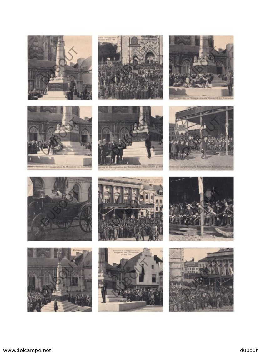 Postkaart - Carte Postale - Tienen/Tirlemont - Inauguration Du Monument Des Combattants 1923 12 Kaarten!! (C5788) - Tienen