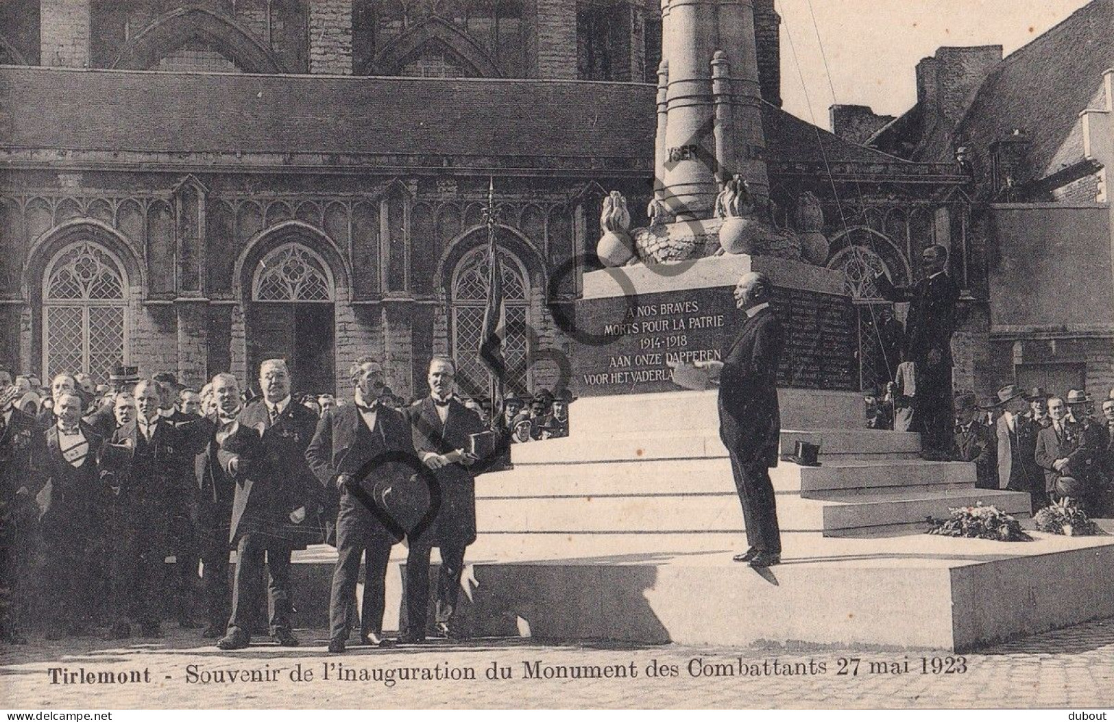 Postkaart - Carte Postale - Tienen/Tirlemont - Inauguration du Monument des Combattants 1923 12 kaarten!! (C5788)