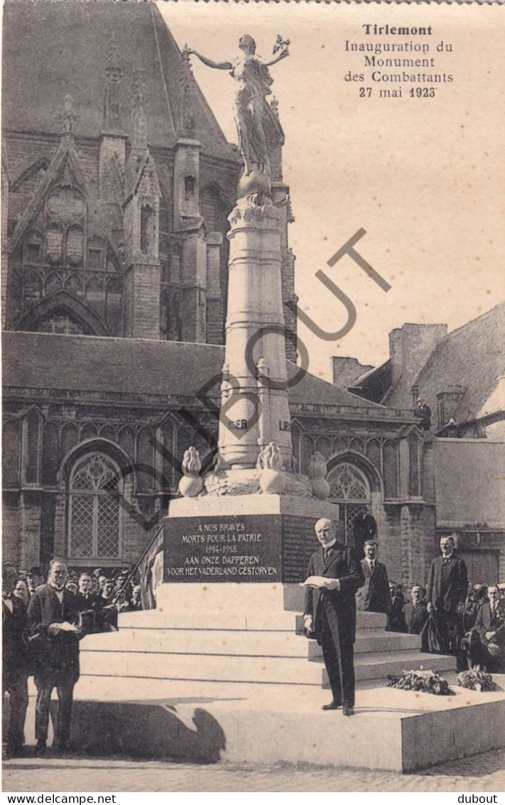 Postkaart - Carte Postale - Tienen/Tirlemont - Inauguration du Monument des Combattants 1923 12 kaarten!! (C5788)