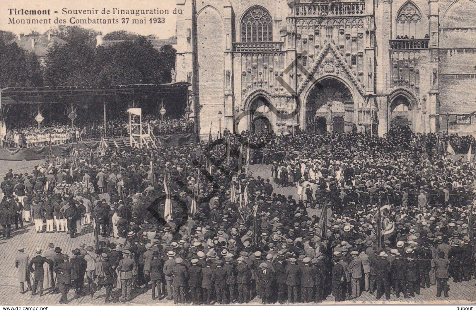 Postkaart - Carte Postale - Tienen/Tirlemont - Inauguration du Monument des Combattants 1923 12 kaarten!! (C5788)