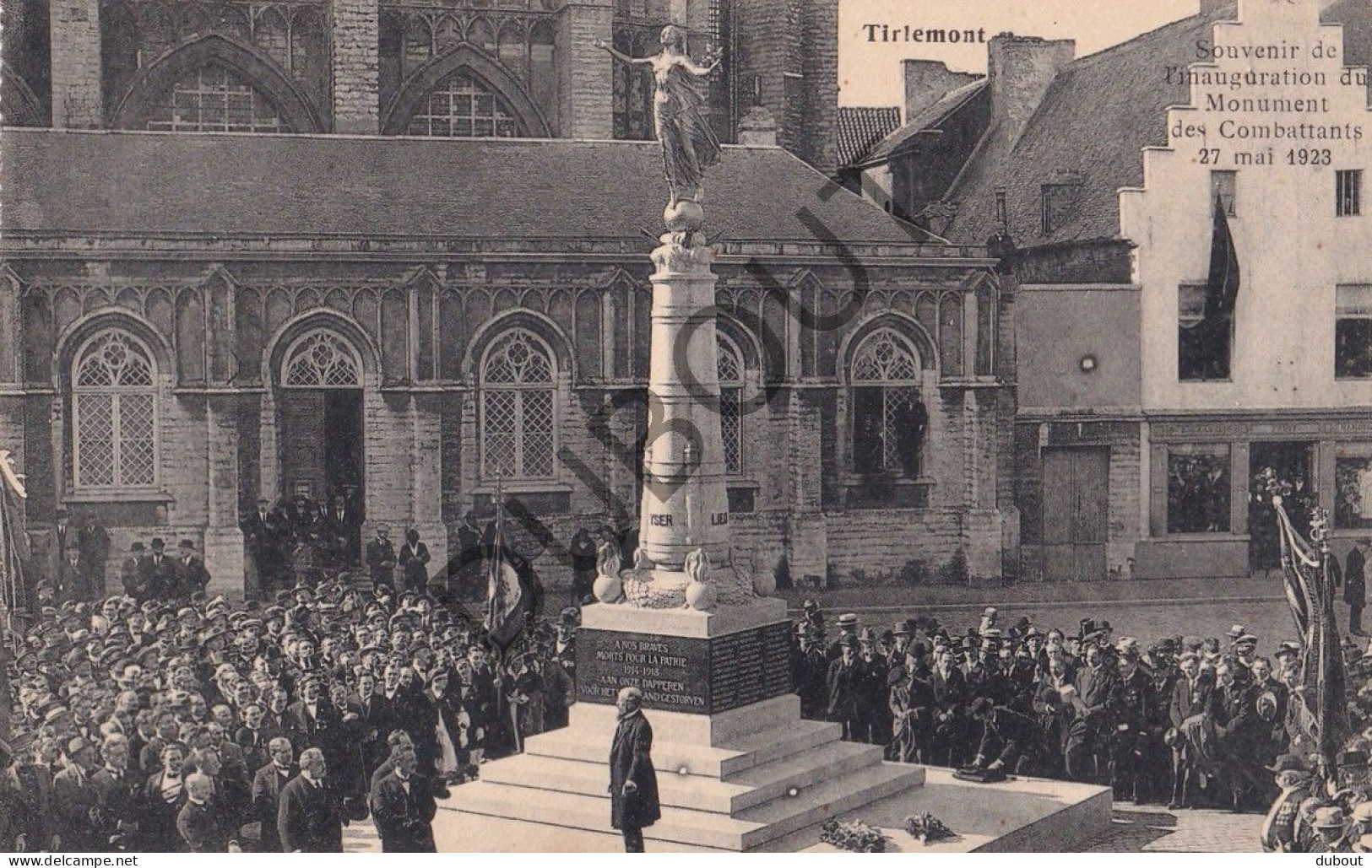 Postkaart - Carte Postale - Tienen/Tirlemont - Inauguration du Monument des Combattants 1923 12 kaarten!! (C5788)