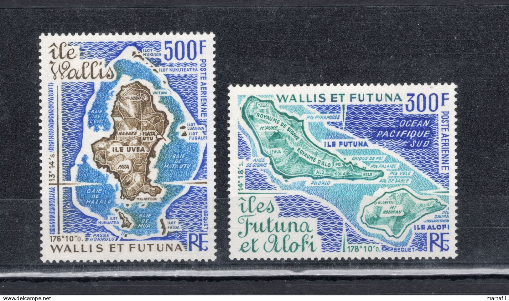 1978 WALLIS ET FUTUNA SET MNH ** Posta Aerea - Ungebraucht