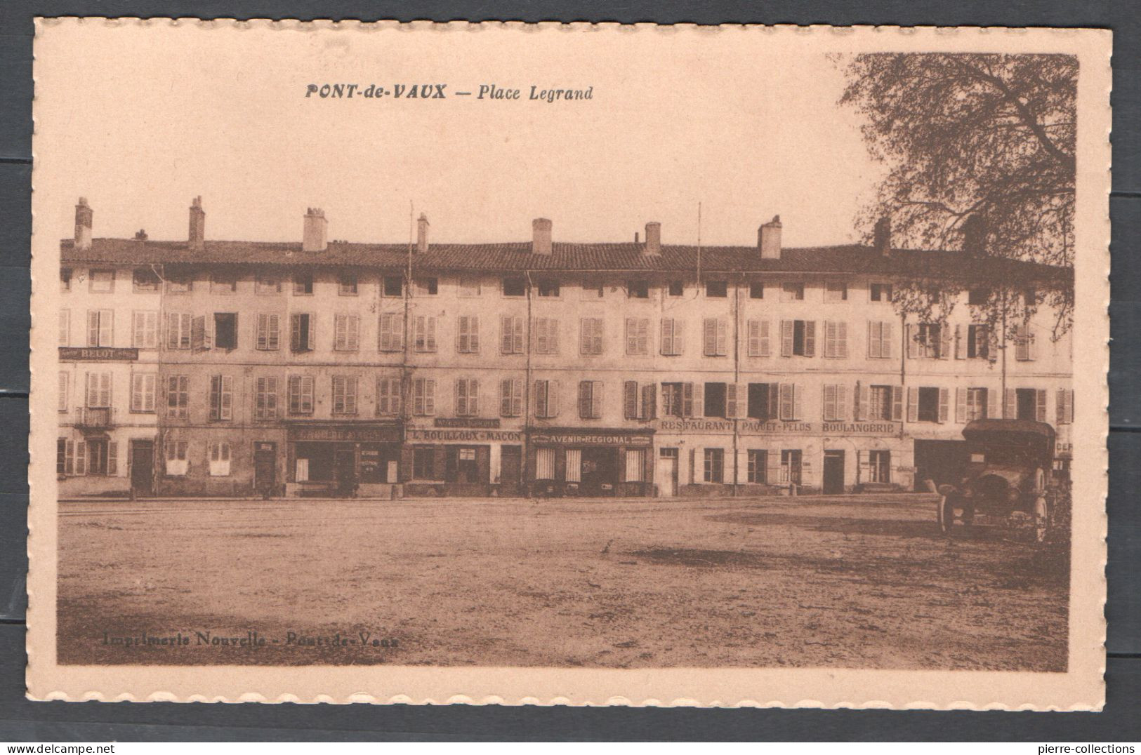 Pont-de-Vaux - Ain - Place Legrand - Commerces - Pont-de-Vaux