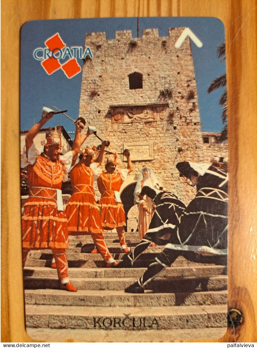 Phonecard Croatia 4CROB - Korcula - Croatie