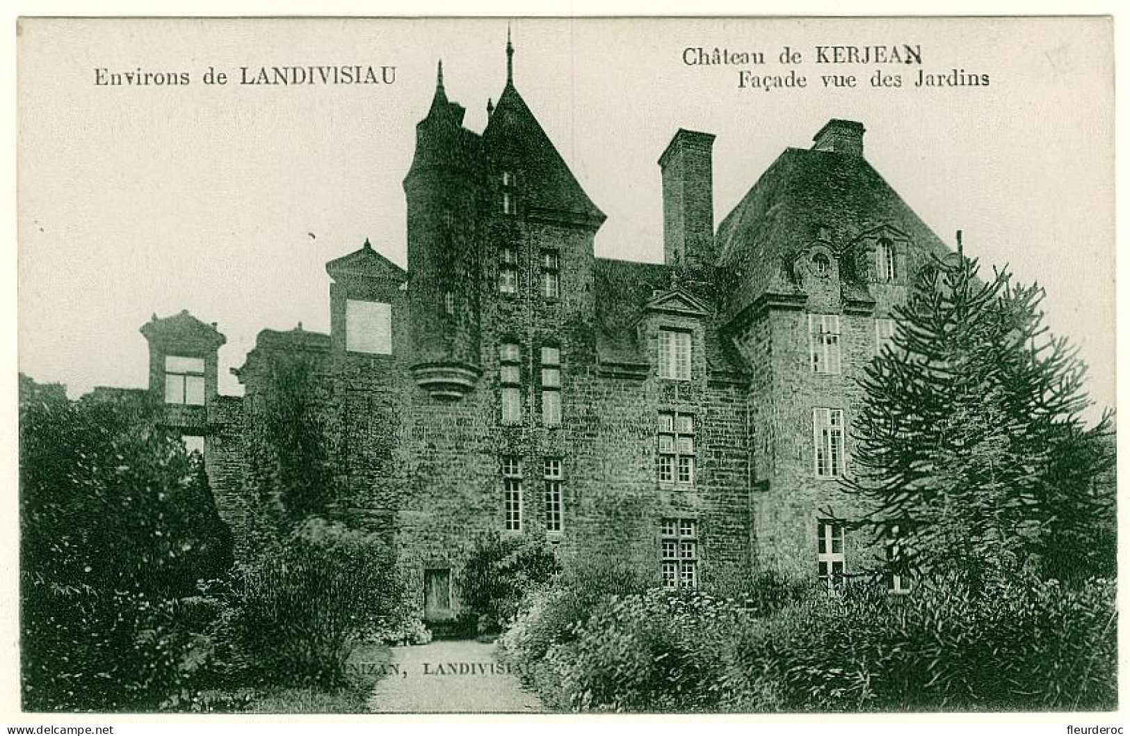 29 - B54640CPA - LANDIVISIAU - Chateau De Kerjean - Parfait état - FINISTERE - Landivisiau