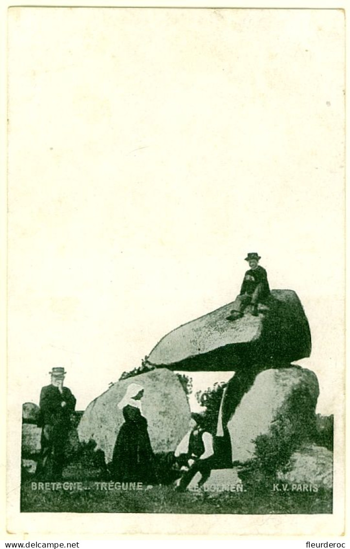 29 - B54889CPA - TREGUNE - TREGUNC - Dolmen - Très Bon état - FINISTERE - Trégunc