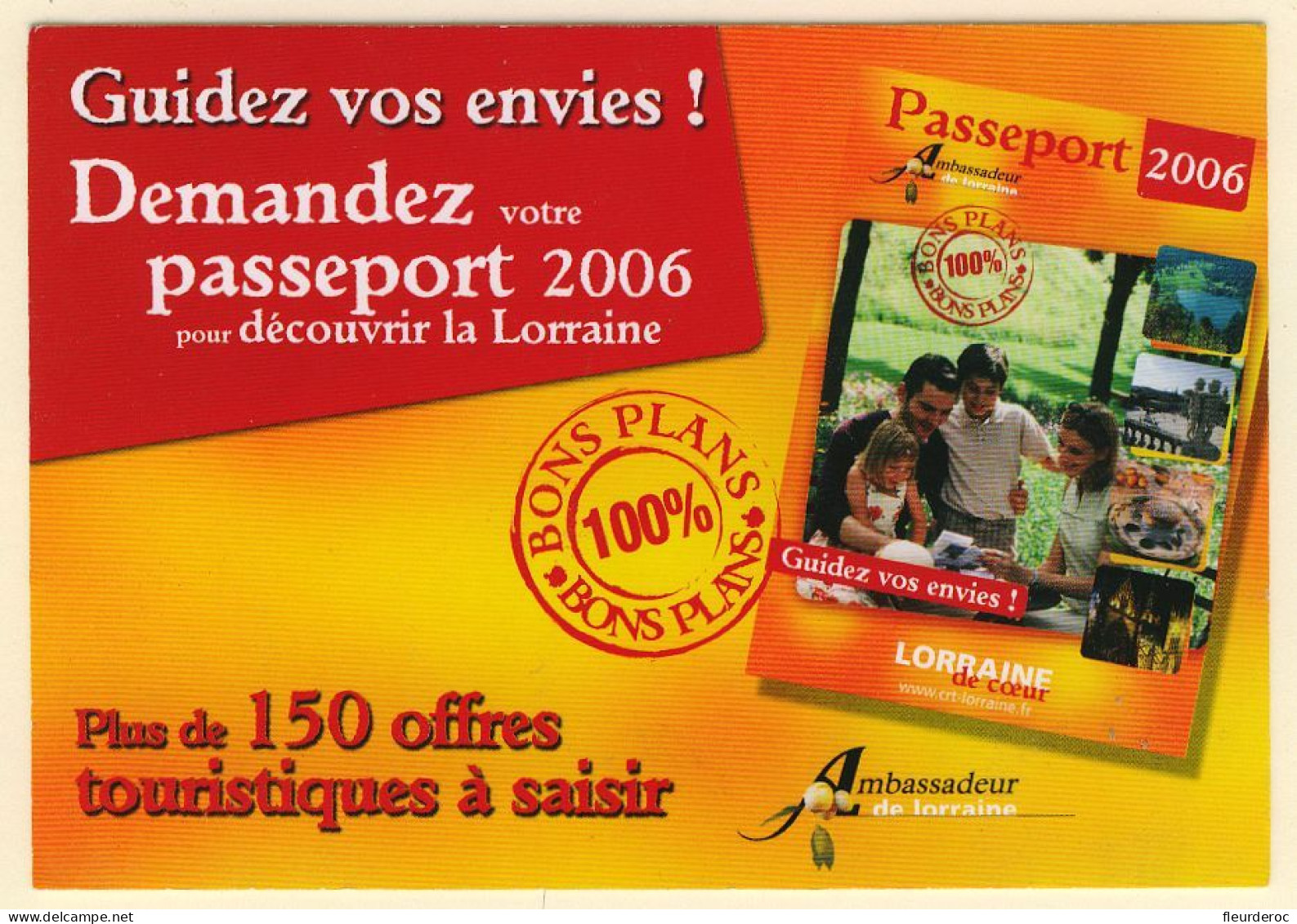 54 - M54438CPM - LORRAINE - Passeport 2006 - Très Bon état - MEURTHE-ET-MOSELLE - Lorraine