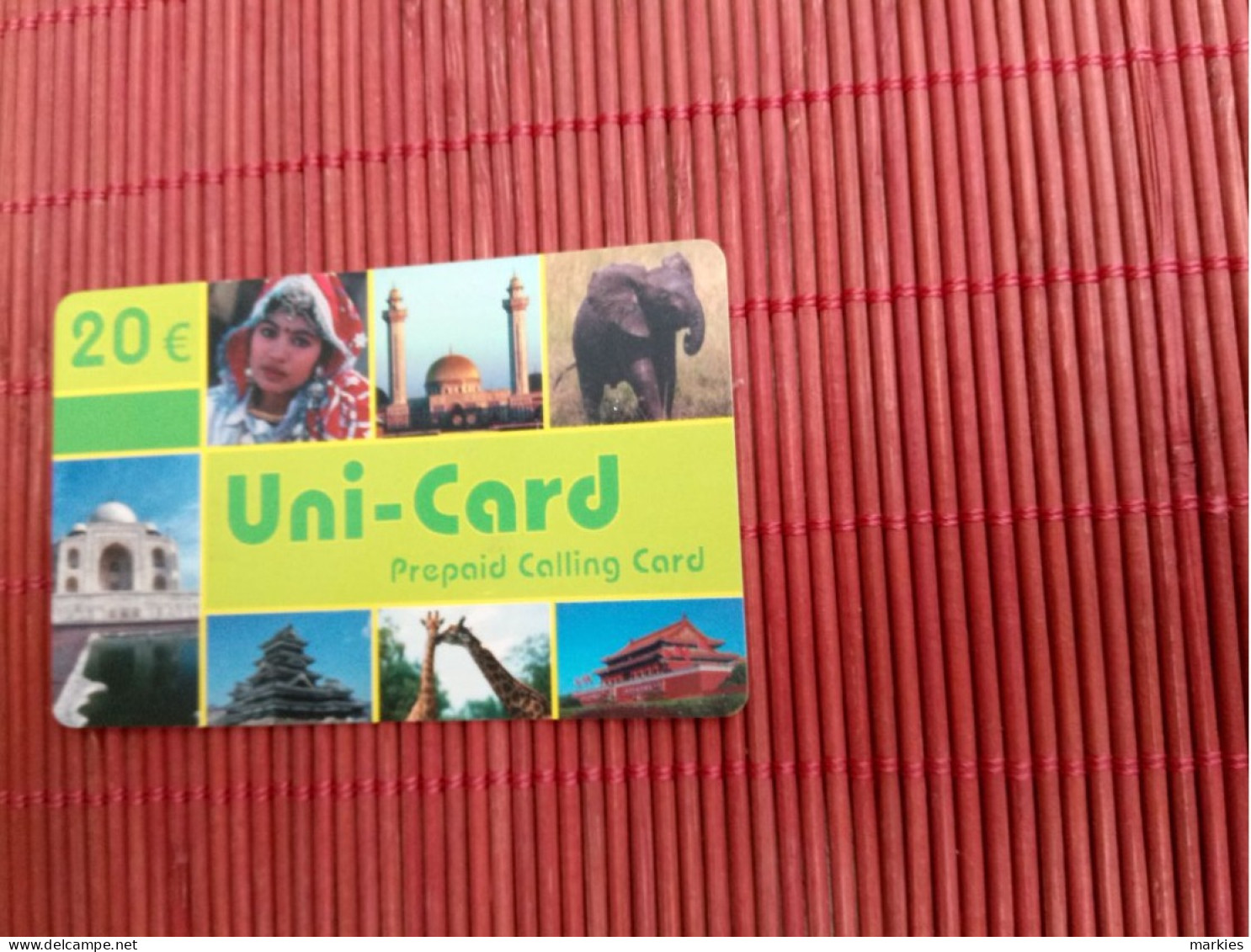 Phonecard ELEPANT 20 EURO MINT RARE - Jungle