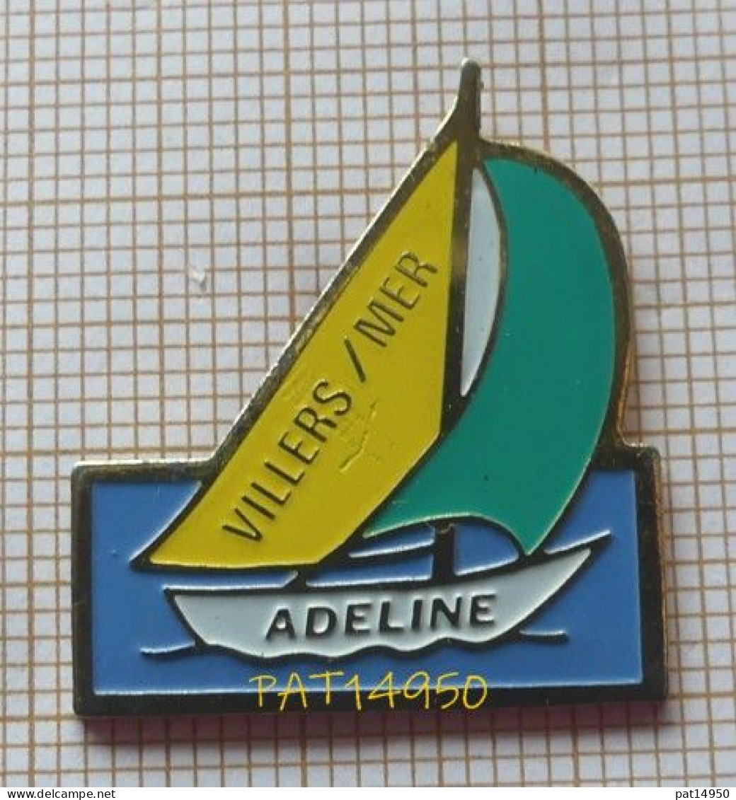 PAT14950 BATEAU VOILIER ADELINE VILLERS Sur MER VIEUX GREEMENT Dpt 14 CALVADOS - Bateaux