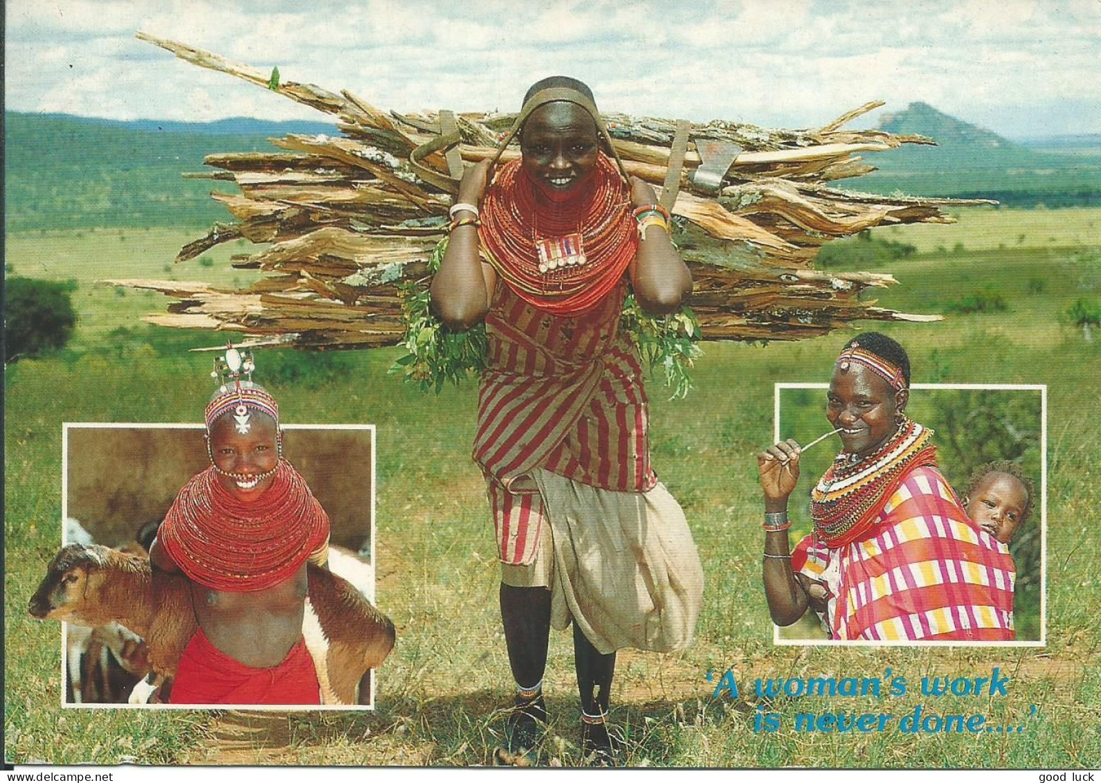 KENYA CARTE 20c NAVASH POUR CHAMALIERES ( PUY DE DOME ) DE 1995 LETTRE COVER - Kenya (1963-...)
